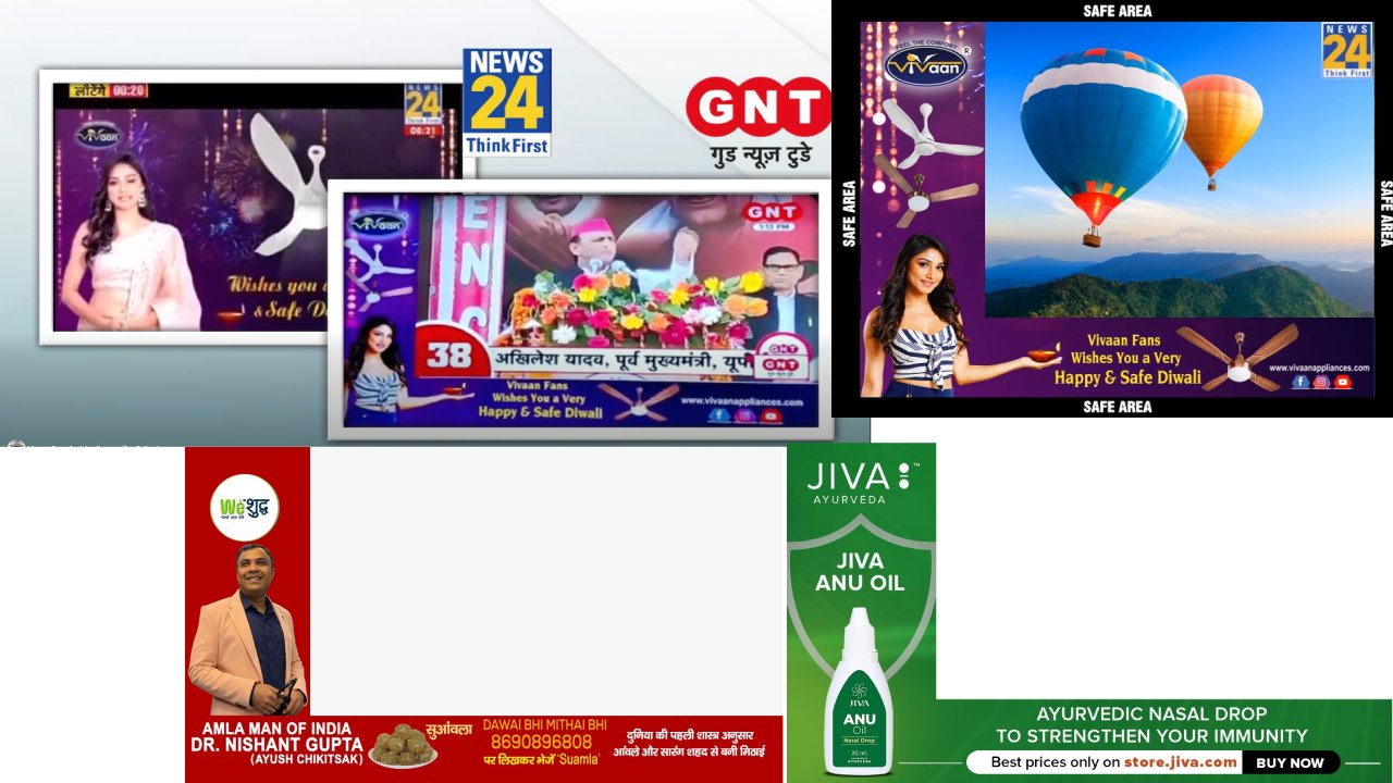 Brand Endorsement on TV